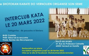 Interclubs competition Kata a Verneuil en halatte 