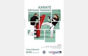 Cours Karaté Défense training