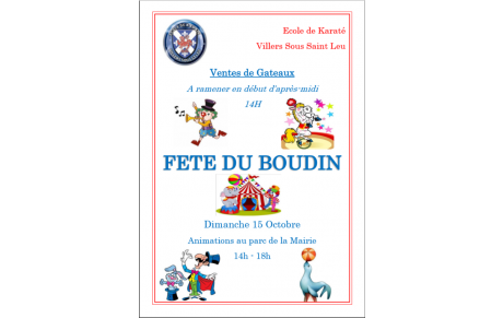 Fête du Boudin
