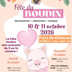 Fête du boudin Dimanche 11 octobre 2026